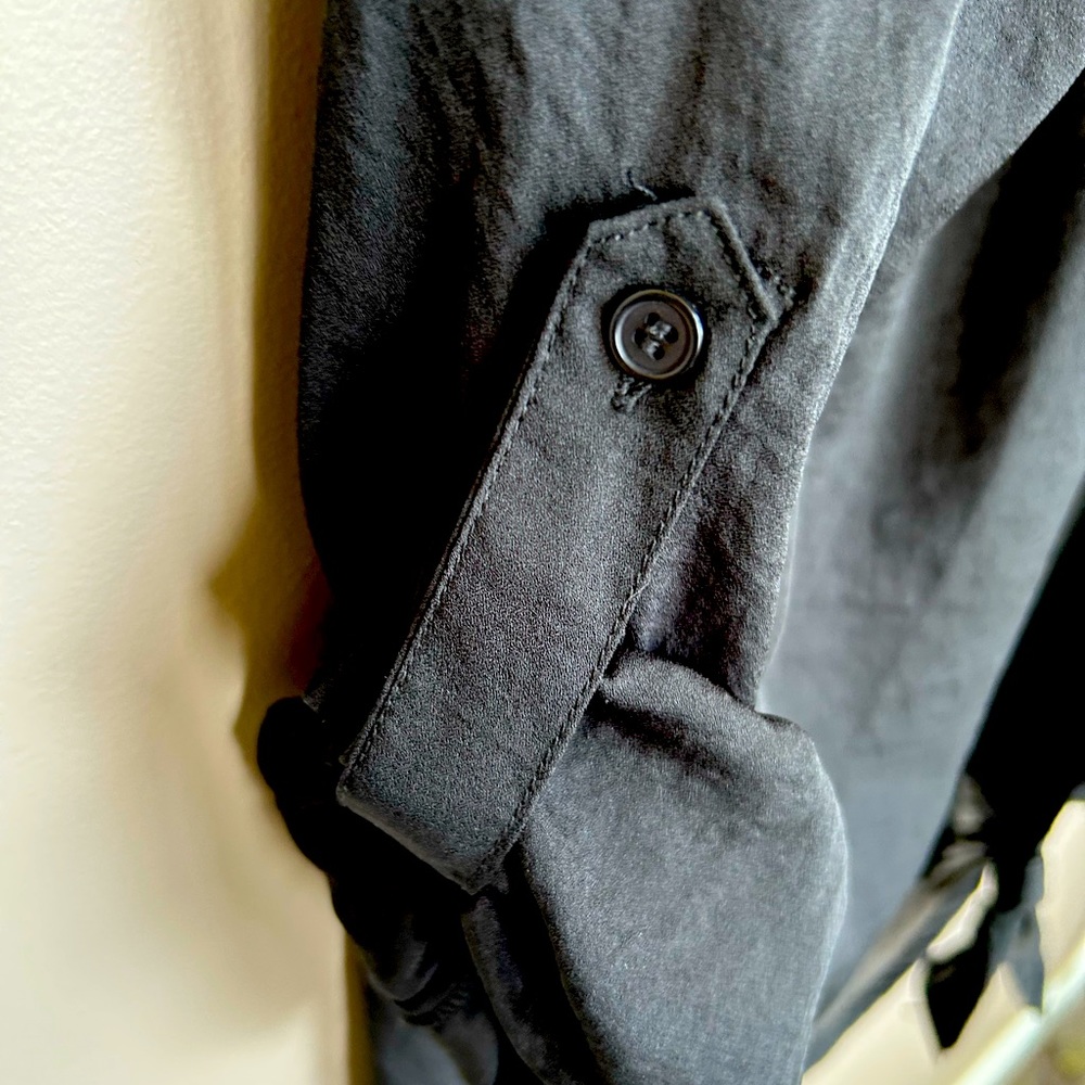Pennington 2X Polyester blouse, Black and beautiful!